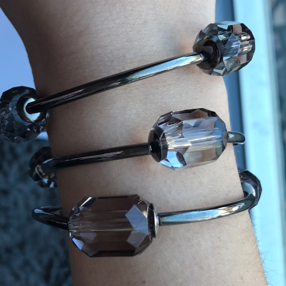 Stretchy 3 piece bracelet
